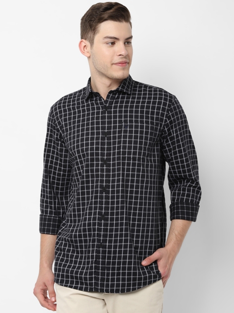 

Allen Solly Sport Men Black Regular Fit Checked Casual Shirt