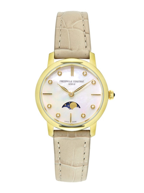 

Frederique Constant Women Silver-Toned Analogue Watch FC-206MPWD1S5