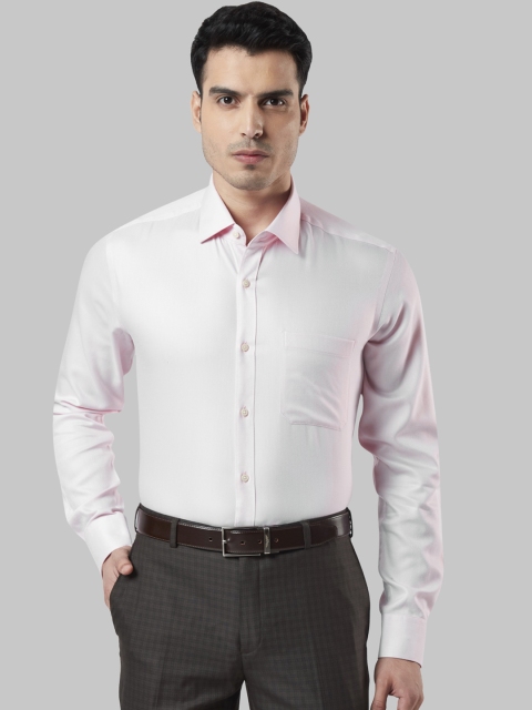 

Raymond Men Pink Regular Fit Solid Formal Shirt