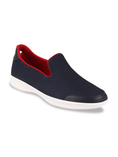

FAUSTO Women Blue Slip-On Sneakers