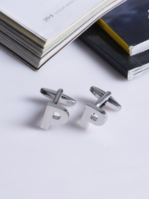 

Tistabene White Alphabet Cufflinks
