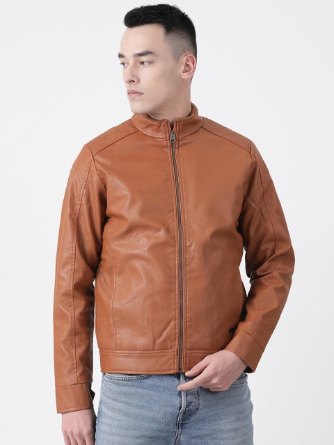 

Cloak & Decker by Monte Carlo Men Tan Brown Solid Padded Jacket