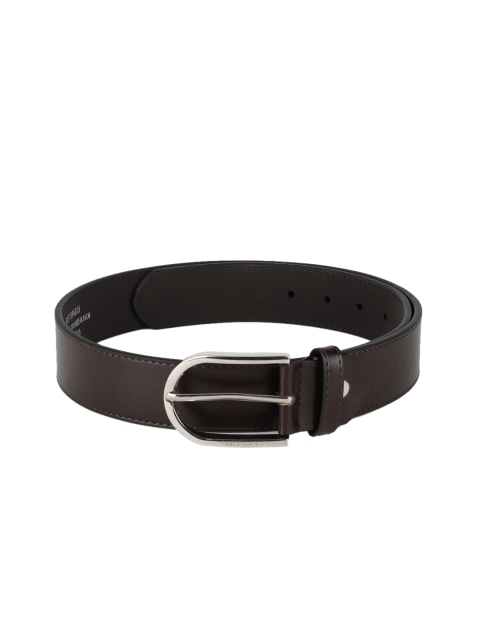 

Peter England Men Brown Solid Belt