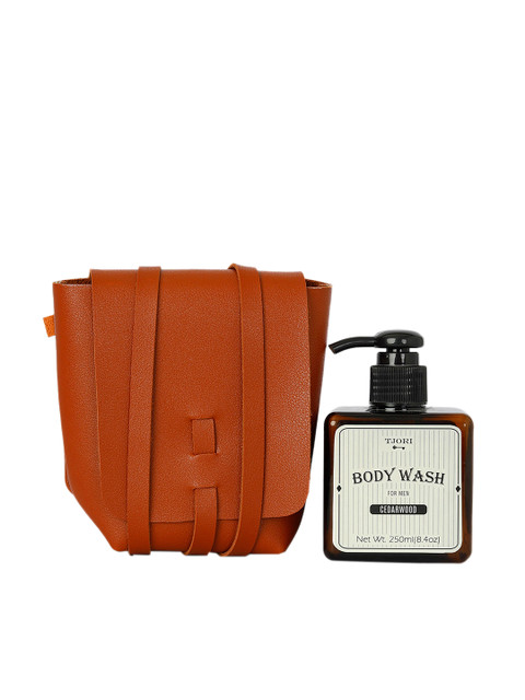 

TJORI Men Cedarwood Anti Bacterial Body Wash 250 ml, Nude