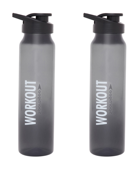 

Sportigoo Black Set of 2 Water Bottles 1000 ML
