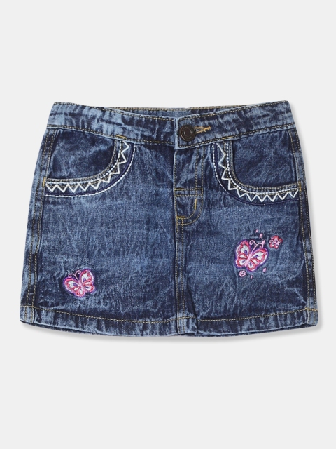 

Donuts Girls Blue Washed Denim Skirt