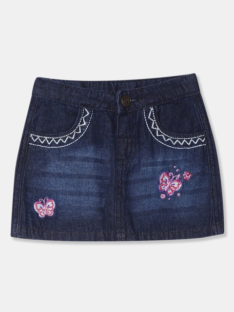 

Donuts Girls Blue Washed Denim Skirt