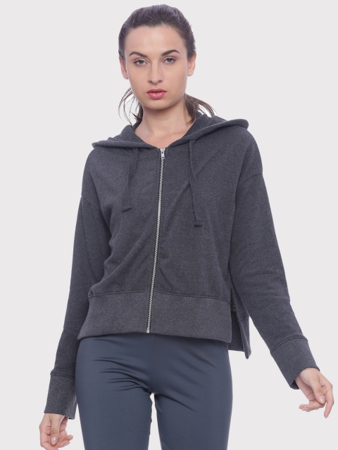 

Slumber Jill Women Grey Solid Lightweight Tailored Jacket