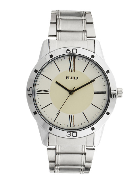 

FLUID Men Off-White Analogue Watch FL-763G-WH01