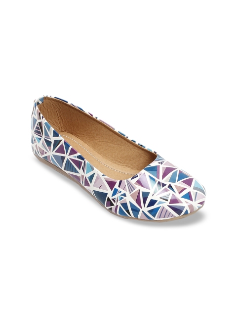 

meriggiare Women Multicoloured Printed Ballerinas, Multi