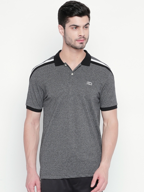

Ajile by Pantaloons Men Grey Solid Polo Collar T-shirt