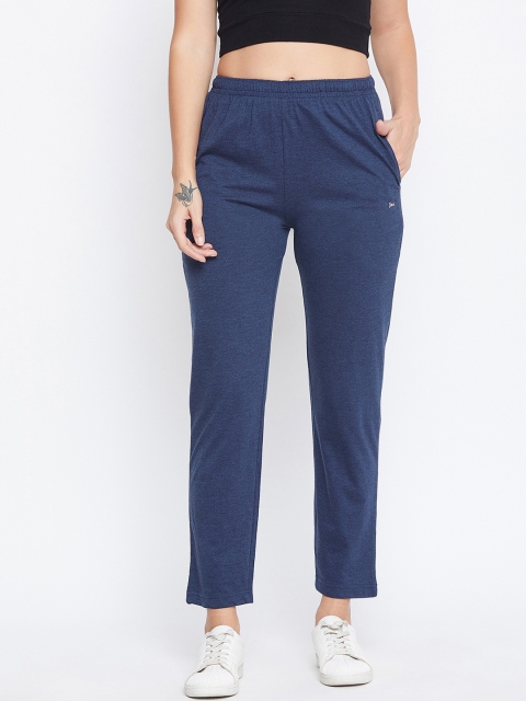 

Okane Women Navy Blue Solid Track Pants
