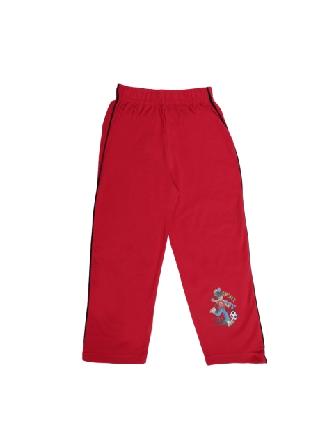 

Dollar Champion Kidswear Boys Red Solid Lounge Pants