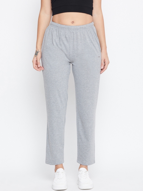 

Okane Women Grey Solid Track Pants