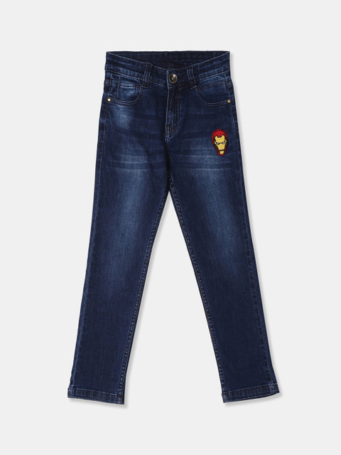 

Colt Boys Blue Regular Fit Mid-Rise Clean Look Stretchable Jeans