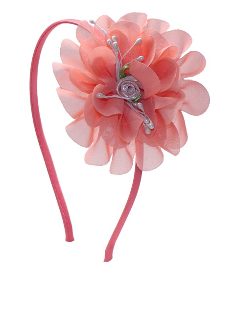 

The Magic Wand Peach-Coloured Embellished Hairband