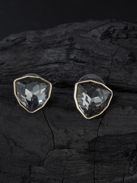 

E2O Black Quirky Studs