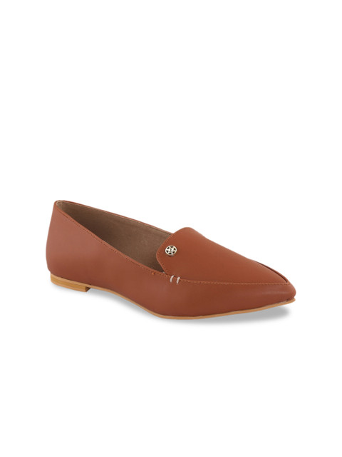 

Siendo Desi Women Tan Brown Solid Ballerinas