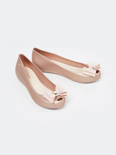

Ginger by Lifestyle Women Rose Gold Solid Ballerinas