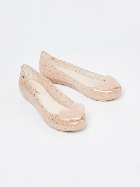 

Ginger by Lifestyle Women Nude-Coloured Printed Ballerinas