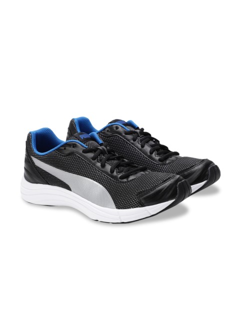 

Puma Men Black Textile Explorer Running Shoes