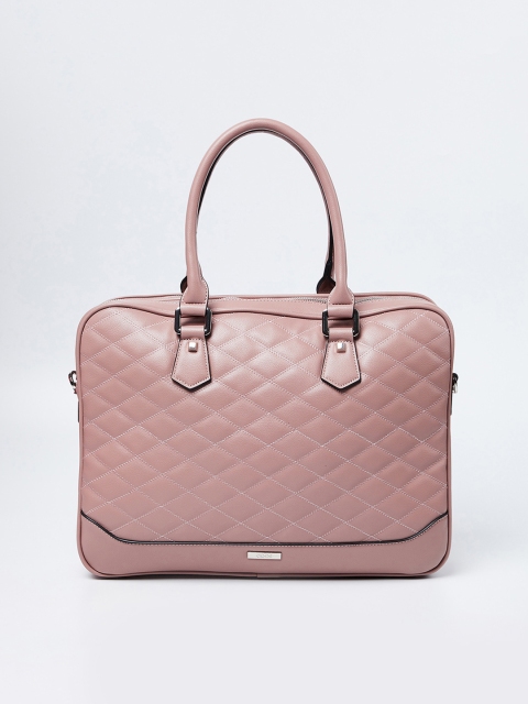 

CODE by Lifestyle Women Pink Solid Laptop Bag