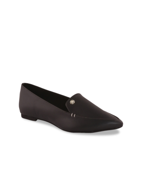 

Siendo Desi Women Coffee Brown Solid Ballerinas