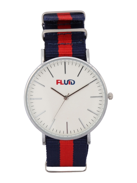 

FLUID Men White Analogue Watch FL-20-3148-BL-RD