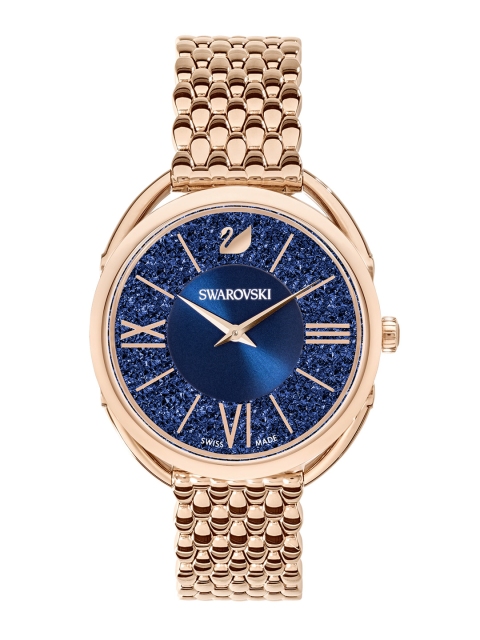 

SWAROVSKI Blue Crystalline Glam Metal Bracelet Watch 5475784