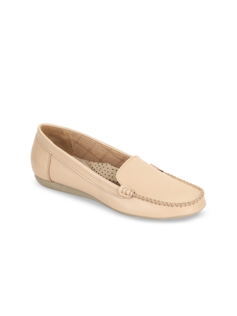 

Bruno Manetti Women Beige Loafers