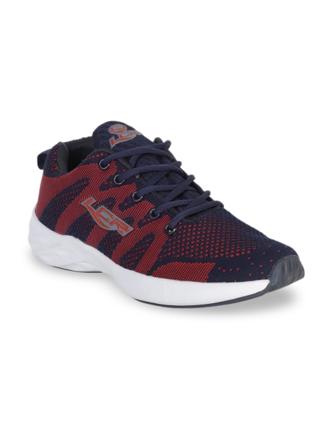 

Lancer Men Red & Navy Blue Lightweight Sneakers