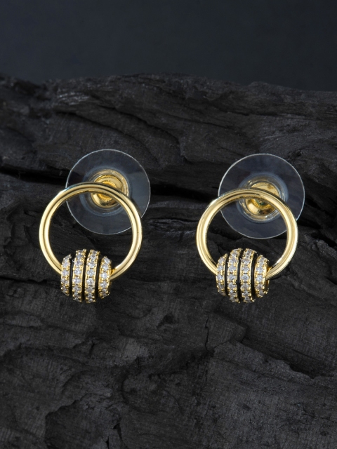 E2O Gold-Plated Circular Studs