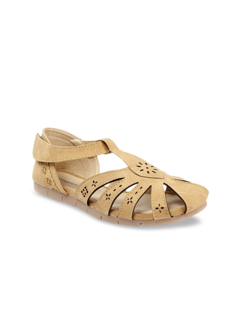 

meriggiare Women Beige Solid Flats