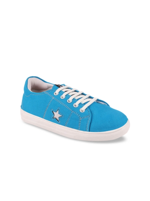 

FAUSTO Women Turquoise Blue Sneakers