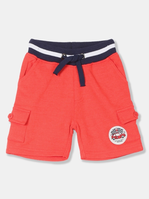 

Donuts Boys Coral Solid Regular Fit Regular Shorts