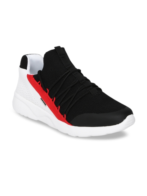 

Flying Machine Men Black & White Colourblocked Sneakers