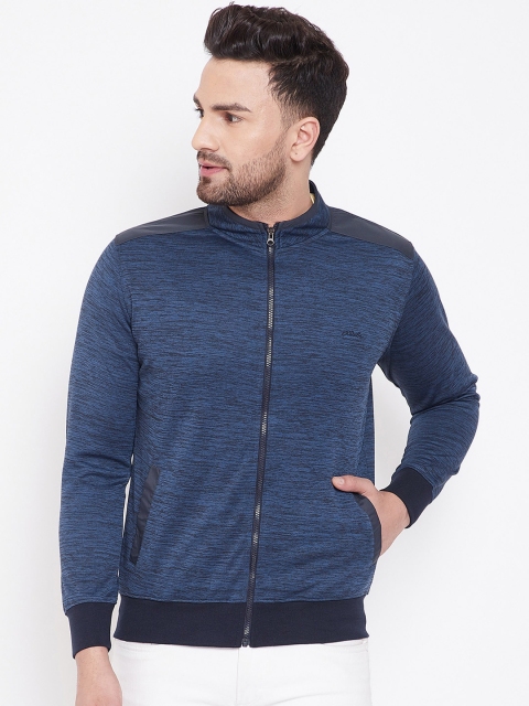 

Adobe Men Navy Blue Solid Sweatshirt
