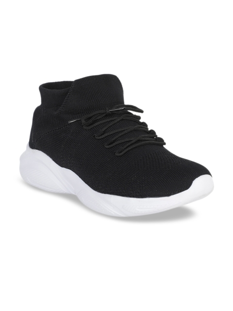 

Lancer Men Black Woven Design Dragon Sneakers