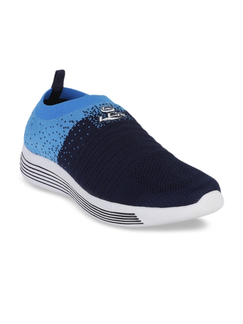 

Lancer Men Navy Blue Slip-On Lightweight Sneakers