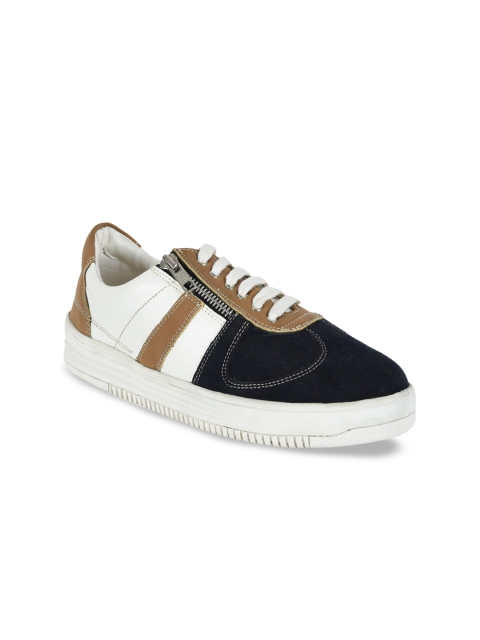 

meriggiare Women Black & White Colourblocked Sneakers
