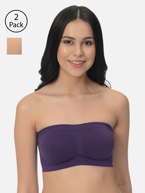 

mod & shy Assorted Solid Non-Wired Non Padded Beginners Bra MS4647