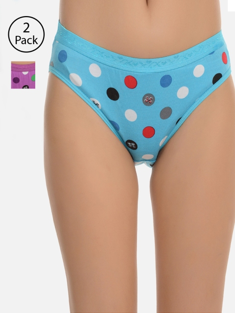 

Mod & Shy Women Pack of 2 Assorted Printed Briefs MU7477