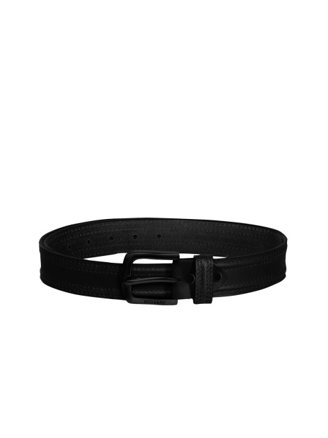

SCHARF Men Black Genuine Leather Belt