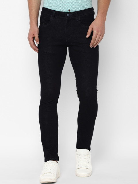 

Solly Jeans Co. Men Navy Blue Slim Fit Mid-Rise Clean Look Stretchable Jeans