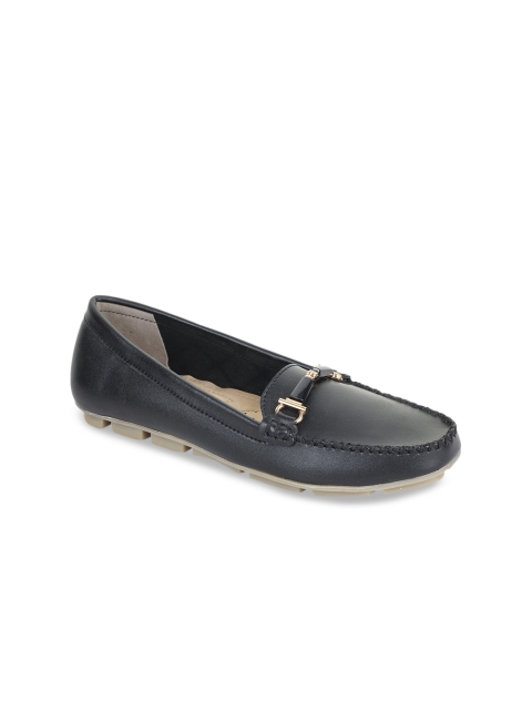 

Bruno Manetti Women Black Solid Flats