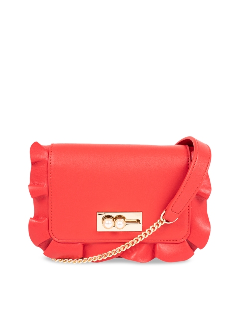 

HEATWAVE Red Solid Sling Bag