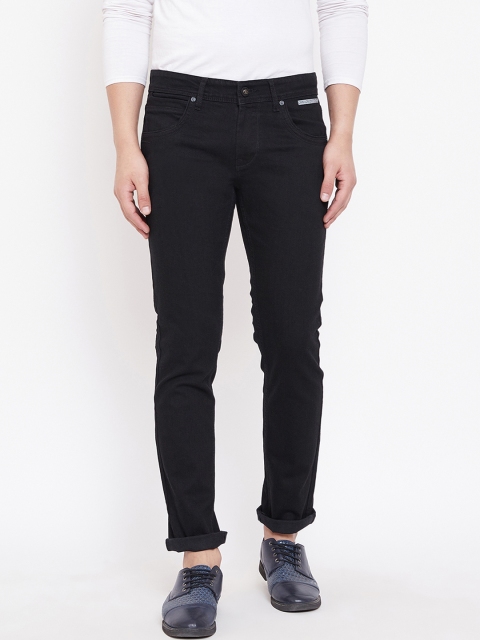 

Canary London Men Black Slim Fit Low-Rise Clean Look Stretchable Jeans