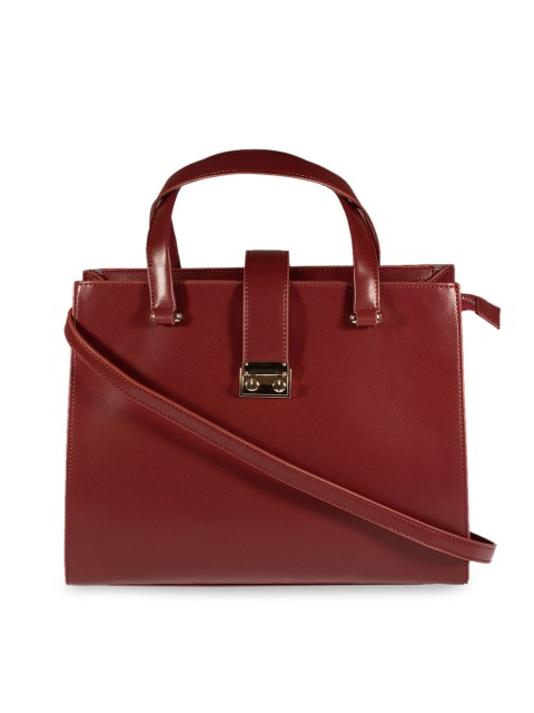 

HEATWAVE Maroon Solid Handheld Bag