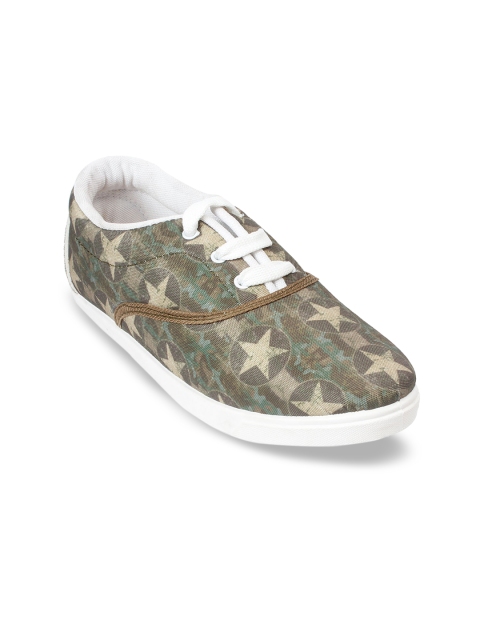 

meriggiare Women Olive Green Sneakers