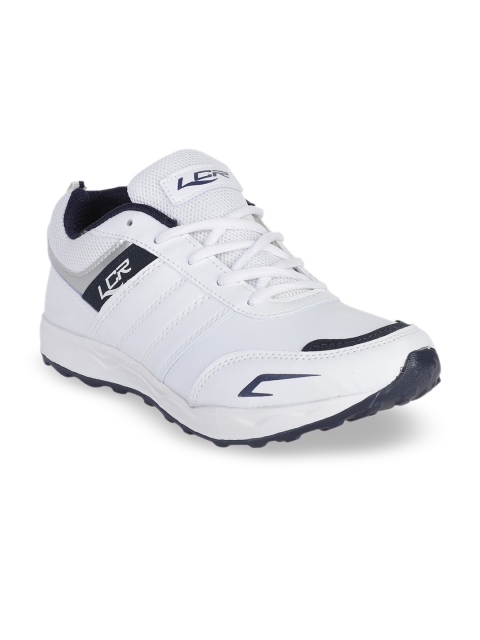 

Lancer Men White Solid Sneakers